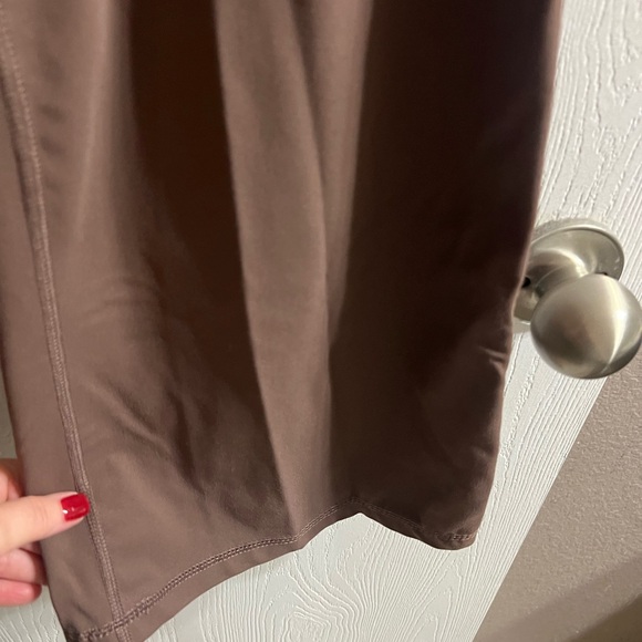 Member's Mark Everyday Brown Stretch High Rise Flare Yoga Pants Sz XL - Picture 3 of 6